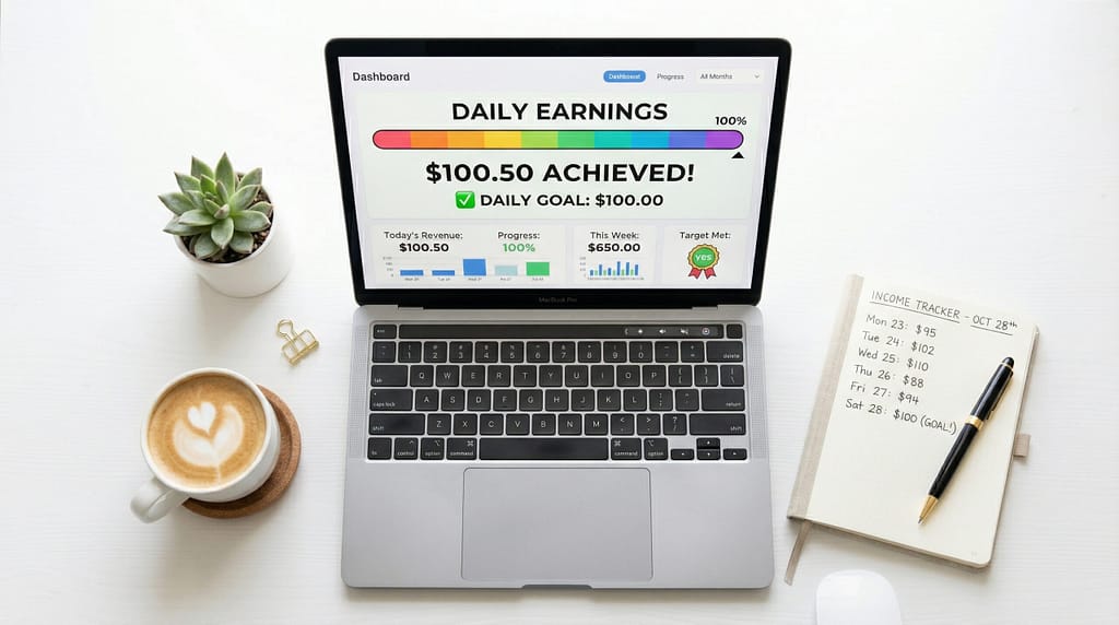 How to Make $100 a Day Online — The Realistic Guide Nobody Else Writes